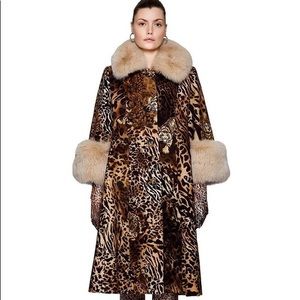 *Still available* Saks Potts Yvonne Animal Coat